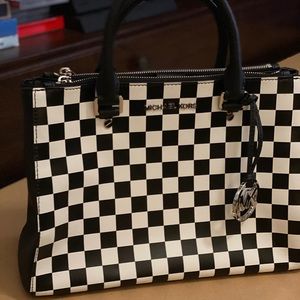 Michael Kors Checkered Tote
